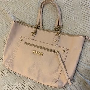 Tommy Hilfiger blush colored tote